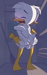 anal anal_penetration anthro anus balls beak black_eyes blush butt butt_grab carrying_another carrying_partner closet duo erection eyes_closed genitals hand_on_butt hug male male/male penetration raised_leg shota spread_butt spreading wrapped_legs young limettin disney ducktales ducktales_(2017) huey_duck louie_duck anatid anseriform avian bird duck 2024 absurd_res digital_drawing_(artwork) digital_media_(artwork) hi_res brother_(lore) brothers_(lore) incest_(lore) sibling_(lore)