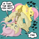 animal_genitalia anus autofellatio balls cutie_mark dialog english_text equine feral fluttershy_(mlp) friendship_is_magic hair herm horsecock intersex licking mammal masturbation megasweet my_little_pony oral pegasus penis pink_hair pussy selfcest sex square_crossover text tongue wings
Rating: Explicit
Score: 8
User: Long_Fallen
Date: September 25, 2011