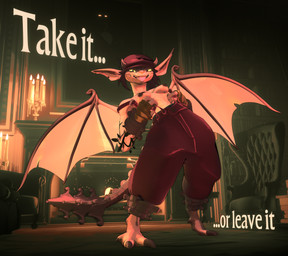 anthro breasts clothed clothing female nipples partially_clothed presenting presenting_breasts small_breasts smile smiling_at_viewer solo tail teasing teasing_viewer text tongue tongue_out wings silentowl sudabanan_(modeler) deadlock_(game) valve ivy_(deadlock) gargoyle 3d_(artwork) absurd_res digital_media_(artwork) hi_res huge_filesize