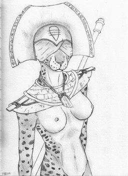accessory anthro areola armor belly biped breasts countershade_torso countershading egyptian facial_markings female female_anthro front_view fur head_markings headgear helmet jewelry markings necklace nipples nude nude_anthro nude_female presenting simple_background slim small_waist solo symbol symbol_on_clothing usekh weapon white_background white_body white_fur hyacinth1971 carnal_instinct felid feline mammal 2025 absurd_res half-length_portrait hi_res painting_(artwork) portrait traditional_media_(artwork) traditional_painting_(artwork)