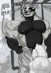 anthro belly black_body black_fur black_hair bodily_fluids body_hair clothed clothing cum cum_inside duo fellatio fur genital_fluids genitals grey_body grey_fur hair male male/male male_penetrated male_penetrating male_penetrating_male musclegut muscular muscular_anthro muscular_male nipples nude oral oral_penetration overweight overweight_male pecs penetration penile penis pubes sex simple_background text white_body white_fur sharf echo_(series) echo_project the_smoke_room nikolai_krol samuel_ayers badger bear cougar european_badger felid feline humanoid mammal meles mustelid musteline absurd_res digital_media_(artwork) english_text hi_res