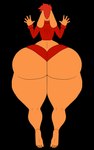 anthro barefoot big_butt butt butt_focus clothed clothed_anthro clothed_humanoid clothed_male clothing feet femboy flattened flattened_body flattening_fetish fur hair huge_butt huge_hips hyper hyper_butt immobilization long_ears looking_away male orange_body orange_fur orange_hair rear_view red_clothing red_hair red_shirt red_thong red_topwear red_underwear shirt simple_background skimpy small_waist solo thick_thighs thong topwear transparent_background underwear wide_hipped_anthro wide_hipped_male wide_hips gullagullo chester_(gullagullo) animal_humanoid hare humanoid lagomorph lagomorph_humanoid leporid mammal mammal_humanoid rabbit absurd_res alpha_channel hi_res male_(lore)