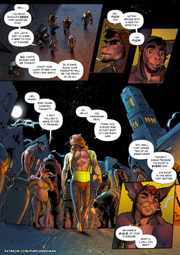 anthro athletic bulge charming cigarette clothed clothed_anthro clothed_male clothing detailed_background detailed_bulge dialogue eyebrows facial_hair fantasy flirting flirting_look group light low-angle_view male moon moonlight muscular muscular_anthro muscular_male night open_clothing open_shirt open_topwear outside partially_clothed profanity shirt size_difference smaller_male smile smoking smoking_cigarette speech_bubble text thick_eyebrows toned_body toned_male toned_muscles topless topless_anthro topless_male topwear vomiting purplebirdman mythology avalon_(purplebirdman) guile_(purplebirdman) bat dragon hybrid lagomorph leporid mammal mythological_creature mythological_scalie rabbit reptile scalie snake 2023 better_version_at_paywall colored comic detailed digital_drawing_(artwork) digital_media_(artwork) english_text multiple_scenes shaded url