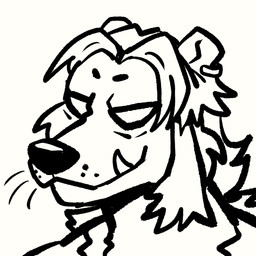 ambiguous_gender anthro male solo beef_brat gulonine mammal mustelid musteline wolverine hi_res icon
