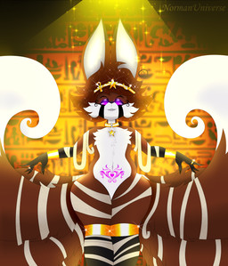 2_tails anthro brown_body brown_fur candy chocolate clothing costume crown dessert egyptian femboy food fur halloween_costume headgear holidays hypnosis hypnotizing_viewer legs_together looking_at_viewer magic male mind_control multi_tail pose purple_eyes pyramid solo spiral star tail tiara white_body white_fur norman_the_fox normannsfw halloween incubus! cleopatra normanthefox canid canine canine_demon demon fox mammal absurd_res hi_res pinup