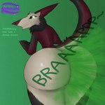 anthro big_butt butt fart fart_fetish gas gassy male solo archenarie sergal 1:1 absurd_res digital_media_(artwork) hi_res sketch