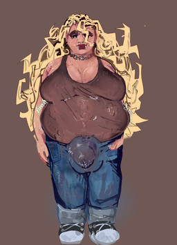anthro bodily_fluids bulge clothing digestion disregard_of_life dripping duo forced genital_fluids gynomorph inside_stomach intersex muffled muffled_speech oral_vore precum precum_drip precum_through_clothing struggling struggling_prey sweat uncaring_pred unwilling_prey vore wet wet_clothing lebigbeetle fan_character humanoid absurd_res hi_res