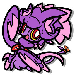 accessory bow_(feature) bow_accessory bow_ribbon cat_tail clothing dress female furgonomics hat headgear headwear magic_user open_mouth red_eyes ribbons simple_background solo tail tail_accessory tail_bow tail_ribbon teeth tongue witch witch_hat yellow_eyes concave_(artist) nintendo pokemon generation_4_pokemon ghost mismagius pokemon_(species) spirit 1:1