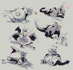 after_vore belly big_belly burping duo feral overweight pokeball vore 80sarchosaur nintendo pokemon aerodactyl fossil_pokemon generation_1_pokemon pokemon_(species) 2020 hi_res