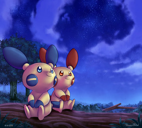 2012 ambiguous_gender cloud duo feral forest hi_res looking_up minun night nintendo outside plusle pokémon sitting sky smile star tree vermeilbird video_games
Rating: Safe
Score: 3
User: Dragon648
Date: June 22, 2014 2012 ambiguous_gender cloud duo feral forest hi_res looking_up minun night nintendo outside plusle pokémon sitting sky smile star tree vermeilbird video_games
Rating: Safe
Score: 3
User: Dragon648
Date: June 22, 2014