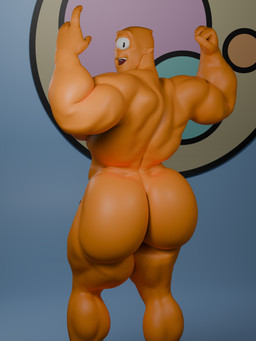 1_eye blue_background bubble_butt butt butt_focus coalition_of_planets flexing happy logo looking_at_viewer looking_back male muscular muscular_male open_mouth orange_body pose simple_background smile solo teeth oddo image_comics invincible_(image_comics) allen_the_alien alien unopan 3:4 3d_(artwork) absurd_res digital_media_(artwork) hi_res huge_filesize