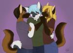 black_hair blonde_hair blue_eyes blue_hair blush canine cuddling cute dog gay german_shepherd grey_eyes hair hug husky kissing licking male open_mouth spixystix tongue
Rating: Safe
Score: 7
User: maxine_red
Date: December 05, 2013