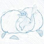 1:1 amber_charmander anthro arthropod belly belly_expansion blue_and_white blush bodily_fluids breast_expansion breasts charmander claws crying digital_drawing_(artwork) digital_media_(artwork) english_text expansion fan_character female fire flaming_tail fly_(animal) generation_1_pokemon group hi_res infestation inflation insect larva living_insertion maggot monochrome nintendo non-mammal_breasts open_mouth parasite pokemon pokemon_(species) raining shikaro simple_background sketch slightly_chubby slime solo_focus tail tears text vore