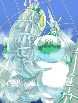 areola balls big_areola big_balls big_breasts big_nipples big_penis bodily_fluids breasts erection genital_fluids genitals green_areola green_nipples gynomorph hair hair_over_eyes huge_areola huge_balls huge_breasts huge_nipples huge_penis humanoid_genitalia humanoid_penis hyper hyper_balls hyper_genitalia hyper_penis intersex lactating leaking_precum long_hair musk nipples nude penis precum solo sweat sweaty_breasts thick_thighs vein veiny_balls veiny_penis white_body white_skin sneakydickey nintendo pokemon celesteela generation_7_pokemon pokemon_(species) ultra_beast 2026 absurd_res digital_media_(artwork) hi_res