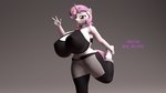 16:9 3d_(artwork) 4k absurd_res anthro anthrofied athletic_wear big_breasts breasts butt clothed clothing crop_top digital_media_(artwork) equid equine female friendship_is_magic hair hasbro hi_res horn horse ik_related leggings legwear looking_at_viewer mammal multicolored_hair my_little_pony mythological_creature mythological_equine mythology pony shirt simple_background smile solo sweetie_belle_(mlp) tongue topwear two_tone_hair unicorn widescreen