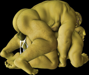 all_fours anal anal_penetration backsack balls biceps big_muscles black_background bodily_fluids cum cum_in_ass cum_inside doggystyle dripping duo erection from_behind_position genital_fluids genitals hairy humanoid_pointy_ears leaking male male/male male_penetrated male_penetrating male_penetrating_male muscular muscular_male not_furry nude penetration penis pointy_ears sex side_view simple_background tusks bartol humanoid orc 3d_(artwork) digital_media_(artwork)