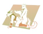 anal anal_penetration anthro doggystyle duo flustered_male from_behind_position hands_on_hips male male/male male_human male_penetrated male_penetrating male_penetrating_male penetration sex tohfu epic_games fortnite hunter_marte wendell_(fortnite) canid canine canis gulonine human mammal marten mustelid musteline wolf hi_res