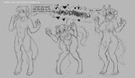 2019 3_fingers anthro base_one_layout basic_sequence beverage big_breasts black_and_grey blush bodily_fluids bovid bovine breasts breasts_and_teats dialogue digital_drawing_(artwork) digital_media_(artwork) drinking english_text equid equine female fingers gender_transformation genitals glass grey_background growth hair hooved_fingers hooves horn horn_growth horse lactating linear_sequence male mammal milk monochrome mtf_transformation nipples nude one_row_layout open_mouth penis sequence simple_background solo species_transformation speech_bubble standing tail teats text three_frame_image three_frame_sequence transformation transformation_sequence udders watsup