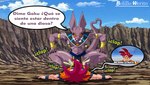 anthro blue_sky cloud cloudy_sky crossgender duo emoji female male male/female sex sky tail text bolillo_werito dragon_ball dragon_ball_super beerus goku deity domestic_cat felid feline felis human mammal saiyan absurd_res hi_res meme spanish_text