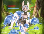 adventurer dissolving_clothing femboy forest gameplay_mechanics genitals male penis plant slime slime_sex slimes tree nisaku aquatic_gastropod gastropod jorunna_parva lagomorph leporid mammal marine mollusk nudibranch rabbit sea_slug slug rpg_(disambiguation) absurd_res hi_res