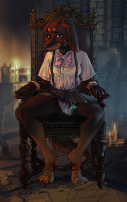 about_to_vomit anal anal_birth anthro bad_end birth black_body black_fur blouse bodily_fluids bottomwear bound bow_ribbon camel_toe chair cheek_bulge clothing duo emetophilia female feral floppy_ears fluffy fluffy_ears fluffy_tail forced forced_anal forced_birth fur furniture furrowed_eyebrows horror_(expression) horror_(theme) infestation live_birth miniskirt neck_bulge on_chair ornate_furniture panties parasite pregnant scared sitting sitting_on_chair skirt slime spontaneous_infestation spontaneous_pregnancy suspenders tail tawny_fur tears topwear uncomfortable underwear vomit kalibri_chan bloodborne fromsoftware higurashi_when_they_cry sony_corporation sony_interactive_entertainment angel_shadow augur_of_ebrietas canid canine canis dachshund domestic_dog gastropod hunting_dog long-haired_dachshund mammal mollusk slug absurd_res hi_res huge_filesize