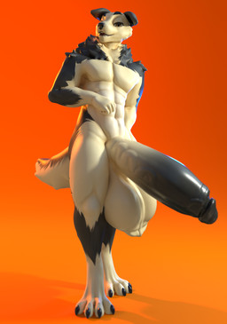 anthro balls big_balls big_penis erection fur genitals glans hair huge_balls huge_penis humanoid_genitalia humanoid_penis hyper hyper_balls hyper_genitalia hyper_penis hyper_vein looking_at_viewer male multicolored_body muscular neck_tuft nude penis simple_background solo tail tuft vein veiny_penis efoav bird_dog canid canine canis domestic_dog golden_retriever hunting_dog mammal retriever 3d_(artwork) absurd_res blender_(artwork) digital_media_(artwork) hi_res