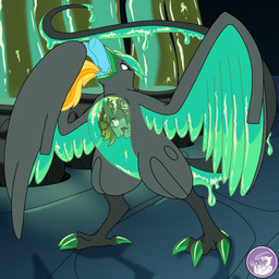 laboratory latex male mewtwo's_lab pushing_in safe_vore size_difference slime tongue transparent_belly vore wing_push wings hyperchibiabsol hasbro my_little_pony mythology nintendo pokemon articuno equid equine generation_1_pokemon horse legendary_pokemon living_clone_unit mammal mythological_creature mythological_equine pegasus pokemon_(species) pony goo_(disambiguation) 1:1 absurd_res hi_res