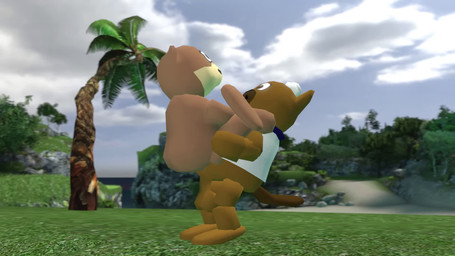 anthro anthro_penetrated ball_slap balls balls_deep beach bodily_fluids cum cum_explosion cum_in_vagina cum_inside duo female female_penetrated genital_fluids genitals happy happy_sex low_poly male male/female male_penetrating male_penetrating_female outside_sex penetration penile penile_penetration penis penis_in_vagina sex slap stand_and_carry_position standing standing_sex tail vaginal vaginal_penetration thefl1ps1de broadside_beach shipwrecked_64 bucky_beaver olive_otter beaver mammal mustelid otter rodent 16:9 3d_(artwork) 3d_animation animated digital_media_(artwork) hi_res high_framerate long_playtime no_sound source_filmmaker_(artwork) video widescreen