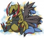 claws dragon haxorus hydreigon male nintendo pokémon video_games
Rating: Safe
Score: 3
User: Athony15
Date: March 19, 2013