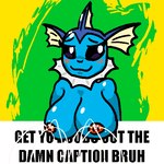 1:1 anthro areola big_breasts blue_body blue_skin blush bodily_fluids breasts digital_drawing_(artwork) digital_media_(artwork) eeveelution female frill_(anatomy) generation_1_pokemon get_them_bigass_ears_out_of_the_caption green_background lactating looking_at_viewer membrane_(anatomy) membranous_frill meme neck_frill nintendo nipples nude pink_areola pink_nipples pokemon pokemon_(species) projectile_lactation simple_background smile solo vaporeon yellow_background yogurtbeans