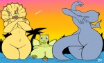 anthro areola big_breasts big_butt blush brachiosaurus breasts butt dinosaur erect_nipples female huge_breasts huge_butt human macro male mammal micro nipples nude scalie side_boob size_difference stegosaurus triceratops zp92
Rating: Questionable
Score: 5
User: Robinebra
Date: April 16, 2014