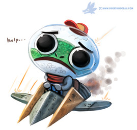 anthro baseball_cap black_eyes bubble_helmet clothed clothing dialogue exhaust flying fully_clothed green_body hat headgear headwear open_mouth scared solo spacecraft text vehicle white_body piper_thibodeau nintendo star_fox slippy_toad amphibian frog 2015 digital_media_(artwork) digital_painting_(artwork) english_text painting_(artwork) url