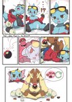 ?! after_sex after_transformation anthro areola breasts clothed clothing duo egg eyewear female glasses male male/female nipples oviposition pokeball pokemon_egg speech_bubble bismukky nintendo pokemon jaki-kun_(character) dewott generation_4_pokemon generation_5_pokemon lopunny pokemon_(species) colored comic hi_res