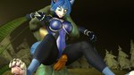 clothed clothed/nude clothing duo erection female genitals male male/female nude penis surprise joker0 warfaremachine_(modeler) nintendo star_fox krystal_(star_fox) 3d_(artwork) digital_media_(artwork) hi_res