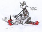 2014 anthro burning_crystal clothing collar cum equine erection feline forced fur gay green_eyes gun hair hartherzig horn horse hyper hyper_penis leash lynx male mammal my_little_pony nazi original_character penis plain_background pony ranged_weapon red_hair smile smirk socks swastika unicorn uniform von_hartherzig weapon white_background
Rating: Explicit
Score: 2
User: Hartherzig
Date: March 19, 2014