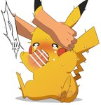 anthro blush blush_stickers disembodied_penis duo erection feral fur genitals humanoid_genitalia humanoid_penis interspecies irrumatio male male/male oral penile penis pokephilia sex simple_background vein veiny_penis white_background yellow_body yellow_fur dntks_4320 nintendo pokemon generation_1_pokemon human mammal pikachu pokemon_(species) censored hi_res