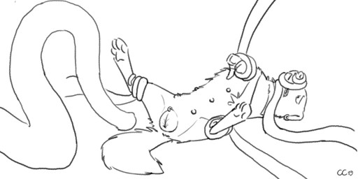 abdominal_bulge animal_genitalia animal_vulva bdsm belly big_belly bodily_fluids bondage bound canine_genitalia canine_vulva clenched_teeth cum cum_in_vagina cum_inflation cum_inside ear_piercing egg egg_insertion extreme_penetration female feral feral_penetrated forced genital_fluids genital_piercing genitals inflation looking_down looking_up multi_nipple nipples oviposition ovipositor penetration piercing rape restrained sex simple_background solo spread_legs spreading teats teeth tentacle_bulge tentacle_ovipositor tentacle_rape tentacle_sex tentacles vaginal vaginal_penetration vulva vulva_piercing white_background causationcorrelation canid canine mammal 2:1 2d_animation animated black_and_white frame_by_frame monochrome