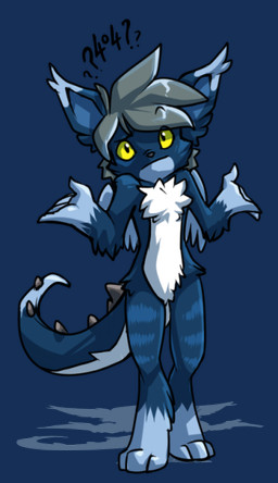 3_toes 404_(not_found_error) ambiguous_gender anthro blue_body blue_fur chest_tuft dipstick_ears ear_markings eyebrow_through_hair eyebrows feet fur gesture gloves_(marking) grey_hair hair leg_markings looking_at_viewer markings multicolored_ears raised_eyebrow shrug simple_background socks_(marking) solo spiked_tail spikes spikes_(anatomy) standing tail toes translucent translucent_hair transparent_background tuft white_body white_fur yellow_sclera unknown_artist mythology lif_(f-list) dragon felid furred_dragon furred_scalie hybrid mammal mythological_creature mythological_scalie scalie alpha_channel official_art