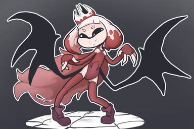 4_fingers alternate_costume armwear black_eyes buckteeth clothing elbow_gloves female fingerless_gloves fingers flat_chested gloves hair half-closed_eyes handwear legwear leotard looking_at_viewer narrowed_eyes pose pseudo_hair smile solo standing teeth tentacle_hair tentacles thigh_highs white_hair itsunknownanon nintendo splatoon pearl_(splatoon) animal_humanoid aquatic aquatic_humanoid cephalopod cephalopod_humanoid humanoid inkling mollusk mollusk_humanoid vampire 2017 3:2 digital_media_(artwork) hi_res