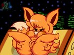 anthro anthrofied anus areola beady_eyes big_breasts big_butt big_ears breasts butt chest_tuft eyelashes feet female fluffy fluffy_hair fluffy_tail genitals hair leg_grab long_eyelashes lying navel nipples nude on_back orange_anus orange_areola orange_body orange_insides orange_nipples orange_pussy pokemorph presenting presenting_pussy pussy short_stack slightly_chubby small_feet solo spread_legs spreading tail thick_thighs tuft unusual_insides p.legacy_fnf friday_night_funkin' nintendo pokemon eeveefriend_(fnf) girlfriend_(fnf) eevee generation_1_pokemon pokemon_(species) 4:3 hi_res