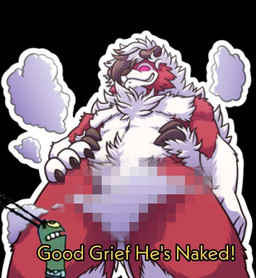 ambiguous_gender anthro black_hair cloud duo fur hair humor looking_down macro nails red_body red_eyes red_fur size_difference smile smirk teeth white_body white_fur white_hair axellycan_(artist) lilbraix.jpg nickelodeon nintendo pokemon spongebob_squarepants sheldon_j._plankton aquatic arthropod copepod crustacean generation_7_pokemon lycanroc maxillopod midnight_lycanroc plankton_(species) pokemon_(species) censored mosaic_censorship
