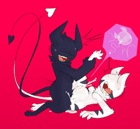 1_eye anthro black_body black_fur bodily_fluids cum cum_in_vagina cum_inflation cum_inside cutaway duo eyeless female female_penetrated from_front_position fur genital_fluids horn impregnation inflation leg_grab lying male male/female male_penetrating male_penetrating_female missionary_position nude on_back ovum penetration penile penile_penetration penis_in_vagina sex spade_tail sperm_cell tail tongue tongue_out vaginal vaginal_penetration white_body white_fur nylonhellhole krylon_(nylonhellhole) umbra_(defunctumbra) demon imp 2023 hi_res