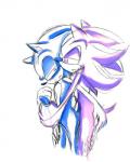 anthro anthro_on_anthro blush bodily_fluids cum duo genital_fluids genitals handjob male male/male penile penis sex shilumi sega sonic_the_hedgehog_(series) shadow_the_hedgehog sonic_the_hedgehog eulipotyphlan hedgehog mammal 2011 4:5 restricted_palette