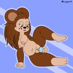 1:1 3_toes 5_fingers animal_crossing anthro belly blanagami breasts brown_body brown_fur clitoris eulipotyphlan feet female fingers freckles fur genitals half-closed_eyes hedgehog hi_res hindpaw mammal masturbation narrowed_eyes nintendo nipples nude paws penetration pussy quills_(anatomy) sable_able simple_background slightly_chubby solo toes vaginal vaginal_masturbation vaginal_penetration wide_hips