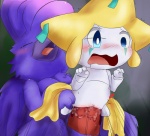 4_fingers <3 abstract_background alien avian beak bird blue_eyes blush clyndemoon cum cum_in_pussy cum_inside cum_on_penis drooling erection eyes_closed feathers female grasp green_background grey_background holding jirachi male motion_lines nintendo open_mouth orgasm penis plain_background pokémon pussy raised_hands red_penis red_skin reverse_cowgirl_position saliva sex shadow shiny sitting spread_legs spreading straight thick_penis tongue vaginal video_games white_eyes white_skin xaxoqual
Rating: Explicit
Score: 4
User: forkU
Date: July 28, 2013