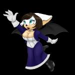 anthro big_breasts breasts clothed clothing eyelashes female gloves hair handwear lipstick makeup solo wings blackbetty 2k_games bioshock bioshock_infinite sega sonic_the_hedgehog_(series) elizabeth_comstock rouge_the_bat bat mammal 1:1 alpha_channel digital_media_(artwork)