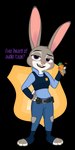 anthro belt carrot_pen clothing female police police_uniform simple_background solo text transparent_background uniform dm29 disney zootopia judy_hopps lagomorph leporid mammal rabbit 1:2 alpha_channel english_text