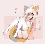 2019 anthro anus arcanis_(hahaluckyme) areola bell bell_collar big_ears blush breasts butt calico_cat clothing collar curvy_figure dipstick_ears domestic_cat felid feline felis female flat_chested footwear fredek666 fur genitals grey_body grey_fur hair heart_eyes heart_symbol hourglass_figure legwear mammal multicolored_ears nipples pink_areola pink_nipples pussy simple_background slim small_breasts small_waist socks solo thigh_highs thigh_socks white_breasts white_hair wide_hips yellow_body yellow_fur