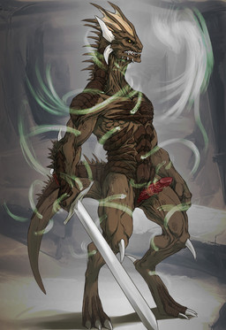 angry anthro clenched_teeth erection feeding male melee_weapon multiple_penetration nude_male paralysis ruins solo sword teeth weapon virginwhore divinity:_original_sin_2 divinity_(series) kalias animal_humanoid ghost humanoid lizard lizard_(divinity) lizardman reptile reptile_humanoid scalie scalie_humanoid spirit hi_res