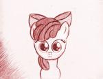 accessory anthro blinking blush bow_(feature) bow_accessory bow_ribbon female hair_accessory hair_bow hair_ribbon ribbons solo young young_anthro young_female jaxonian friendship_is_magic hasbro my_little_pony apple_bloom_(mlp) earth_pony equid equine horse mammal pony animated graphite_(artwork) low_res short_playtime traditional_media_(artwork)